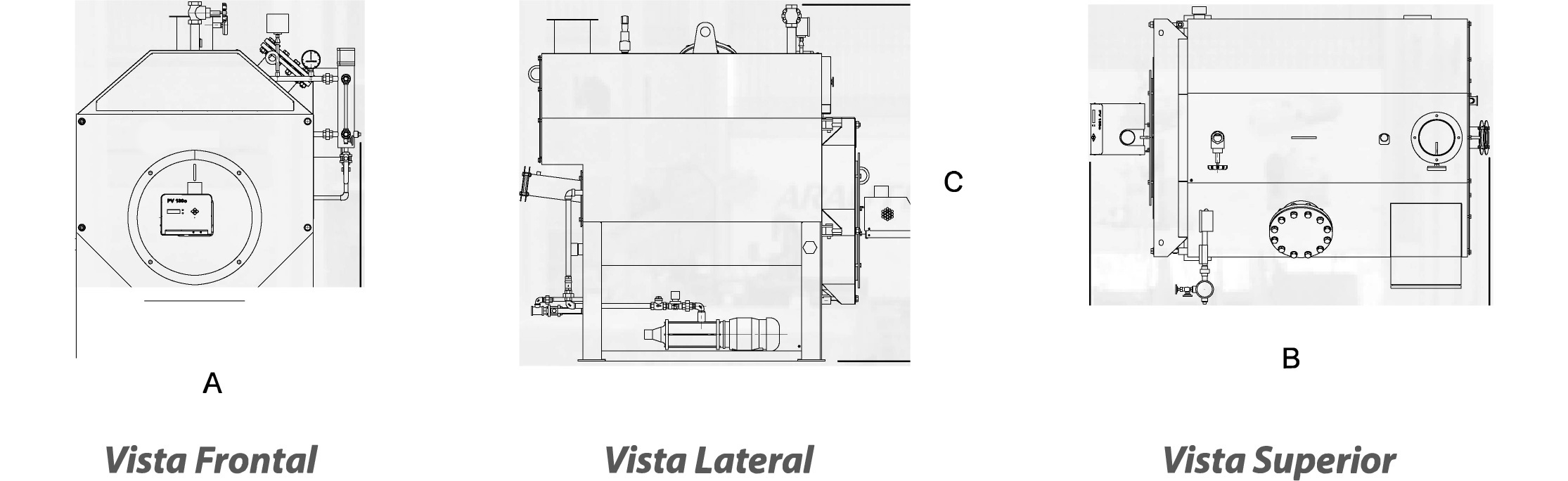 Dimensionamento CVS-PB Icaterm