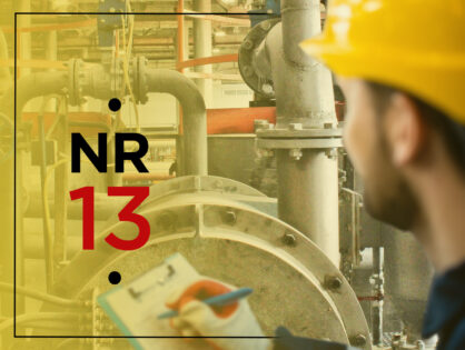 Quais itens de segurança a NR13 exige para caldeiras?